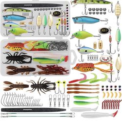 94 Piece Fishing Tackle Assortment BRAND NEW IN PACKAGE