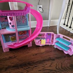 Barbie Chelsea House And Camper