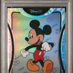 2023 Kakawow Phantom Disney 100 Mickey Mouse #1 Silver Holo PSA 10 Gem Mint 