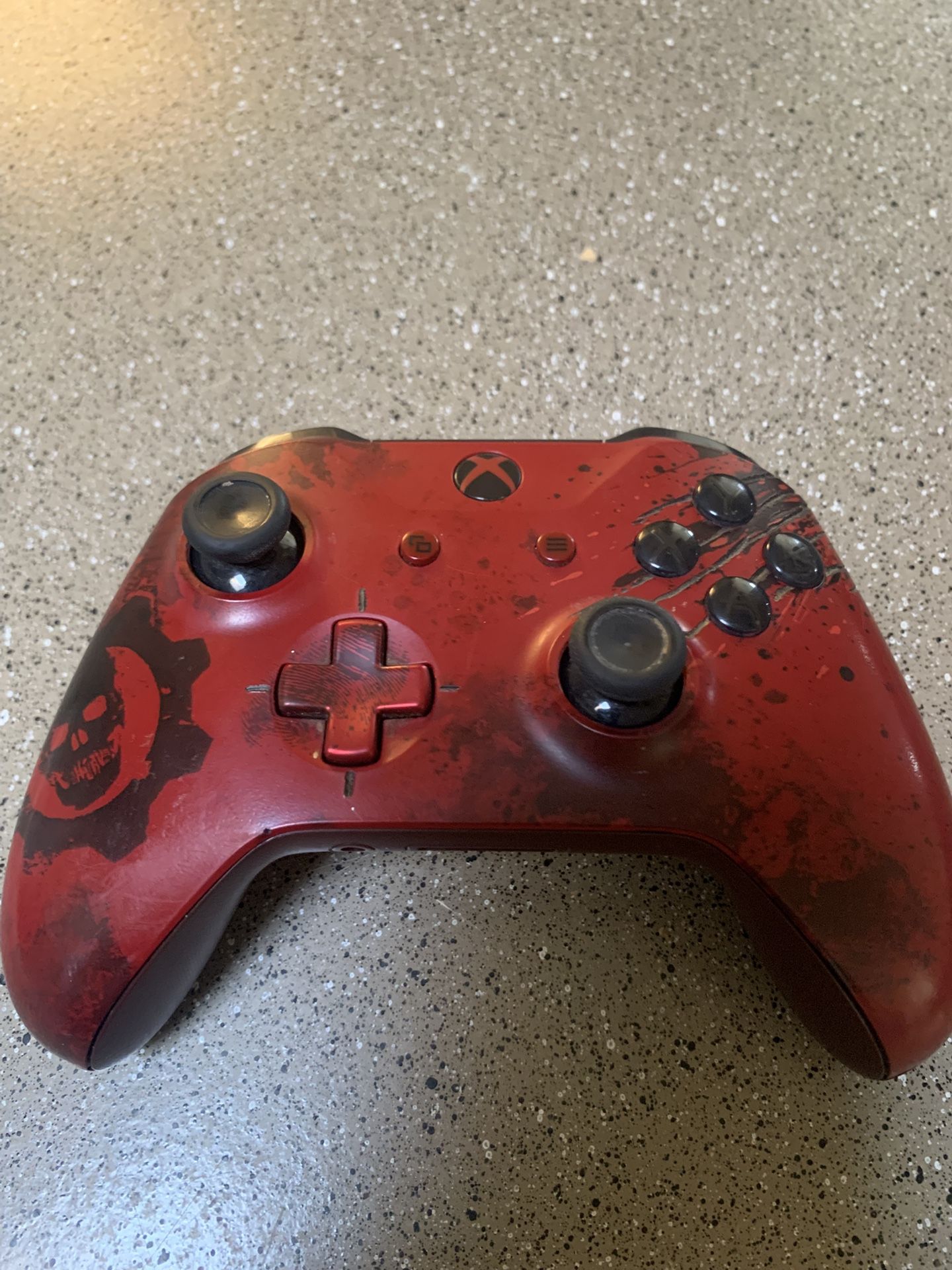 Microsoft Xbox One Wireless Controller Gears of War 4 Crimson Omen 1708