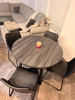 Table and 4 chairs