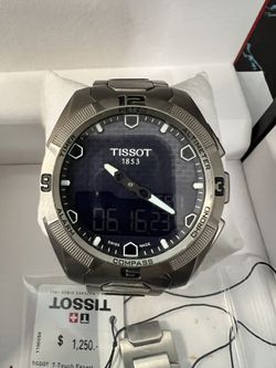 Tissot T touch Solar blue