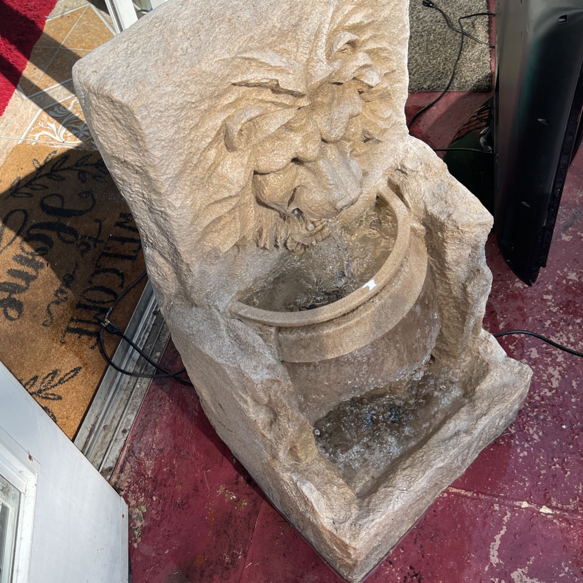 Lion head Fountain