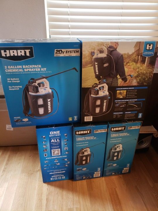 Hart 2 Gallon Backpack Chemical Sprayer
