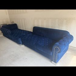 Blue Luxury Sofa 