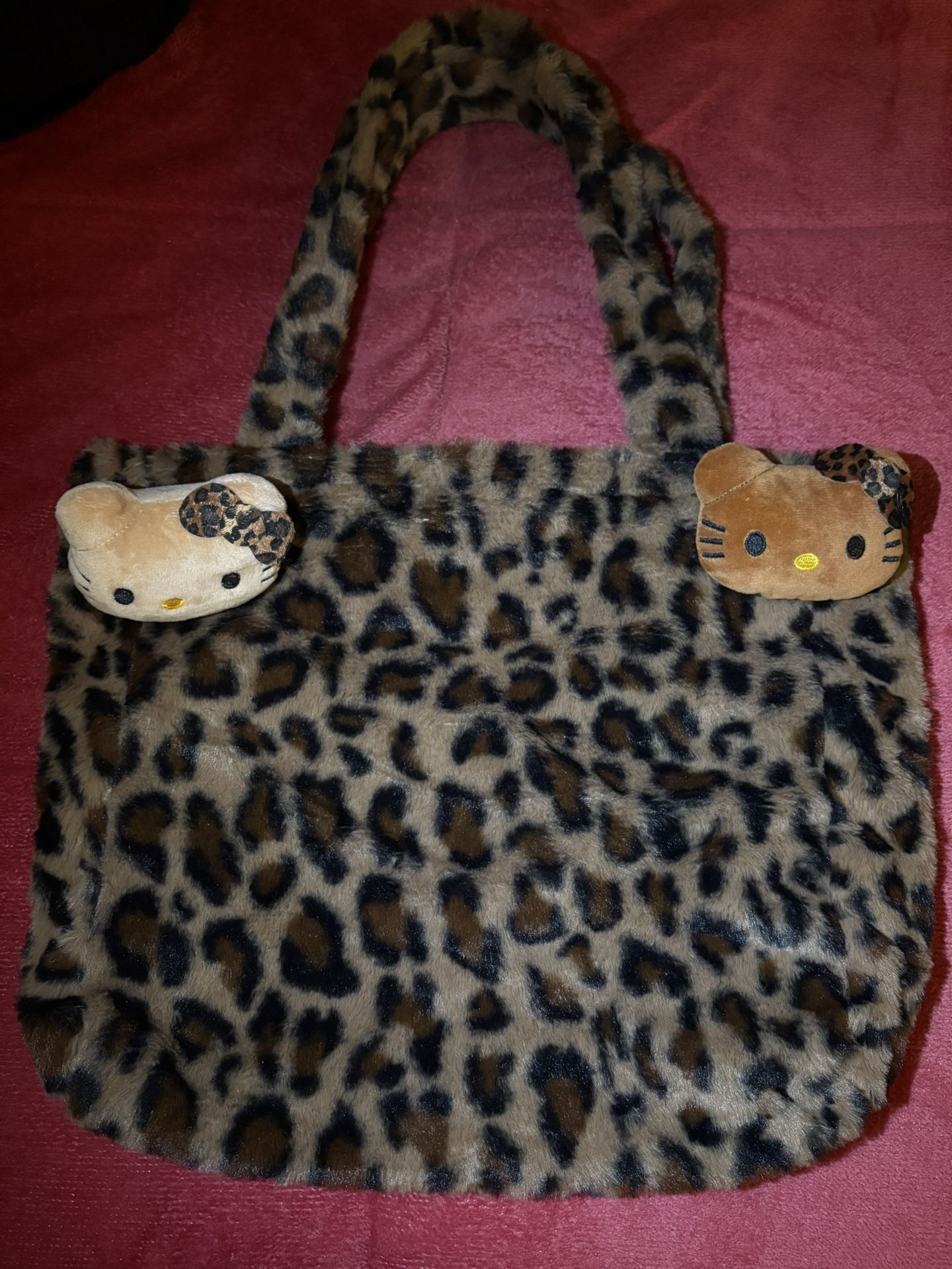 Hello Kitty Cheetah Print Tote Bag