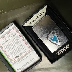 ZIPPO "ARROWHEAD EAGLE" STREET CHROME EMBLEM LIGHTER *NEW in BOX *