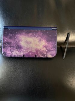 Nintendo New 3DS XL Galaxy Edition Handheld System Purple Pokemon Yellow Crystal