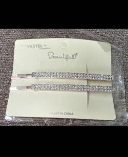New rhinestone crystal hair clips barrettes perfect for wedding