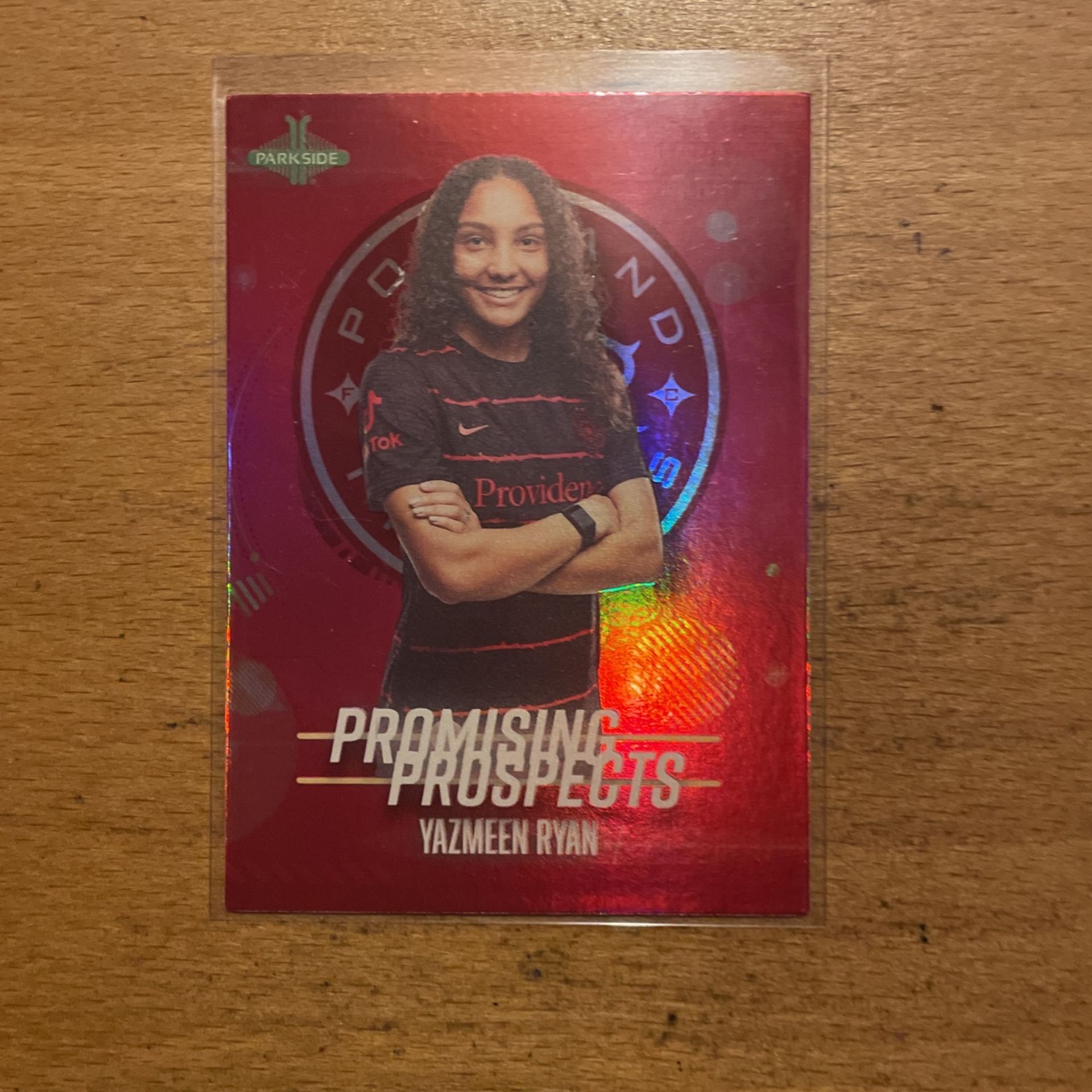 2022 PARKSIDE YAZMEEN RYAN RED PP CARD