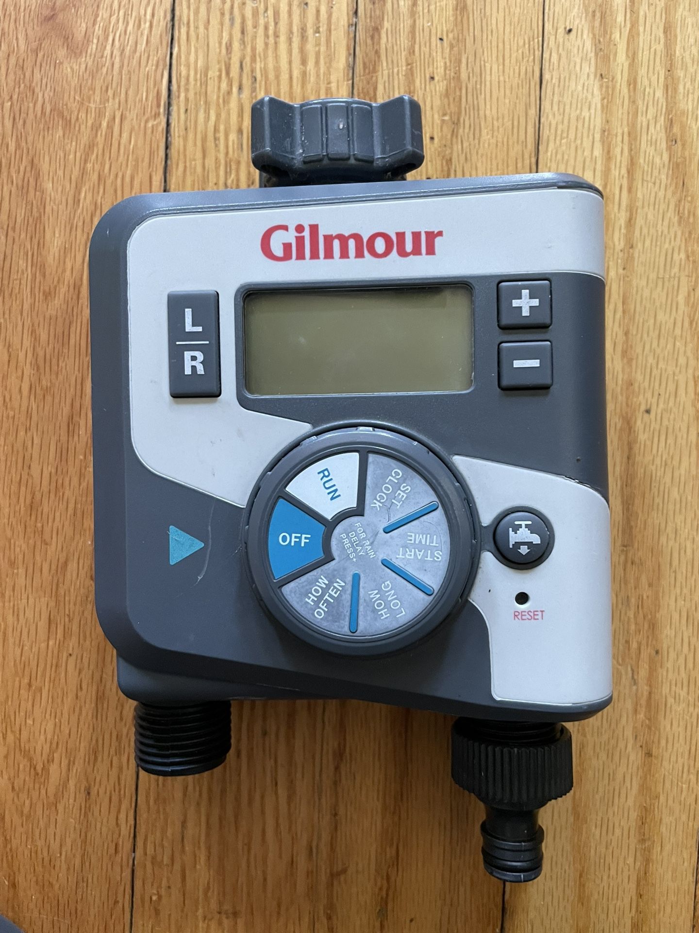 Gilmour 804014-1001 400GTD Outlet Electronic Water Timer, Dual, Gray