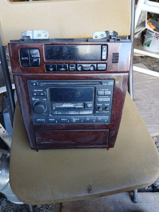 Car Stereo And Ac + Heater Controll