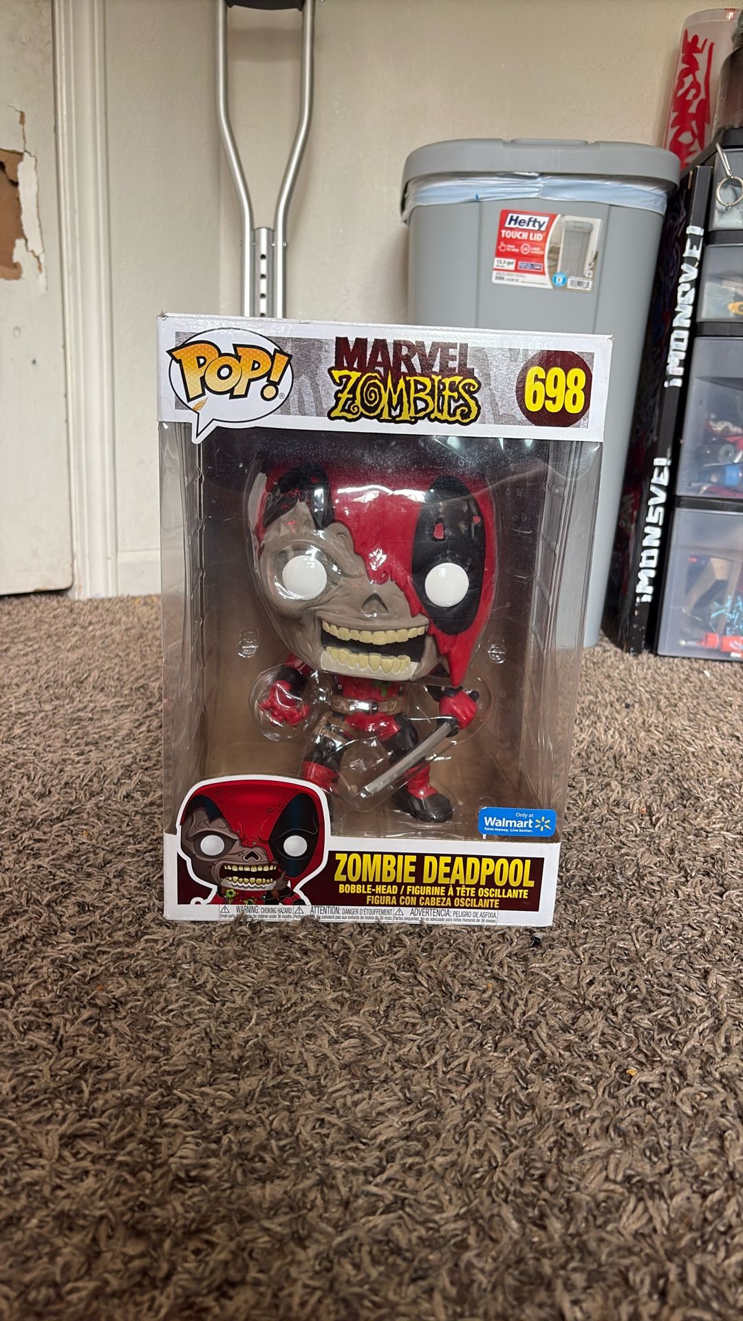 Zombie Deadpool mega funko pop