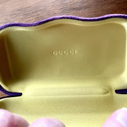 GUCCI Eyeglasses/Sunglasses - **CASE ONLY** - Large Capacity 