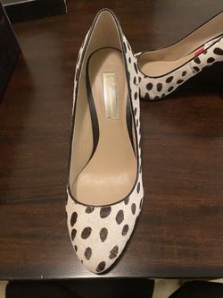NEW INC women Shoes- Wedges; Dalmatian