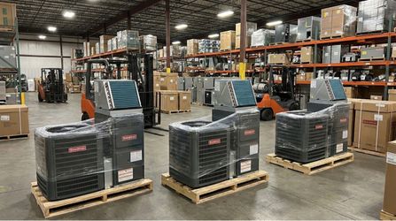 Goodman AC system installation included