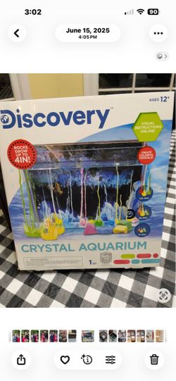 Discovery Crystal Aquarium Kit