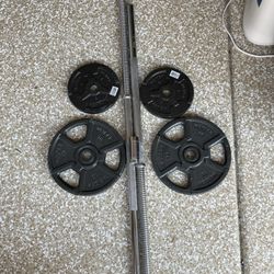 Barbell  5/10lbs weights 