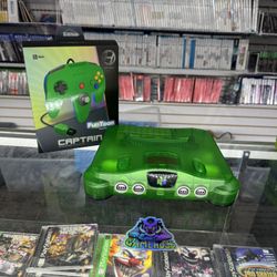 Nintendo 64 Jungle Green With Expansion Pack $225 Gamehogs 11am-7pm