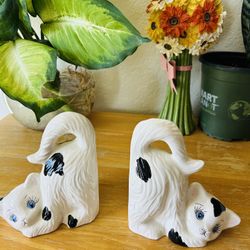 Vintage decorative bookends