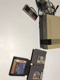 Nes Nintendo with games