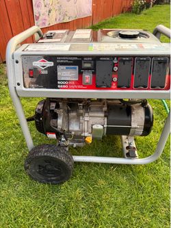 Home 5500-Watt Gasoline Portable Generator