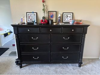 Wood dresser