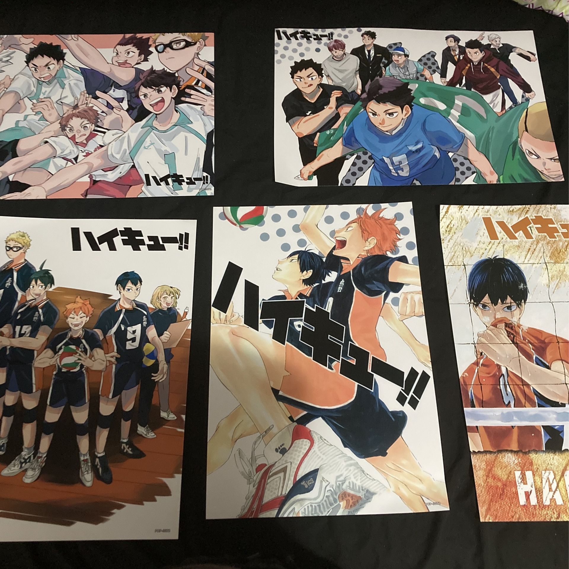 Haikyuu Posters $5each