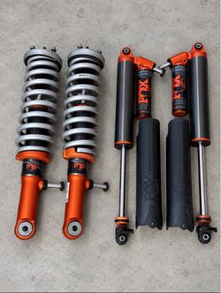 2021-2023 Ford Raptor FOX 3.1 Live Valve Shocks + Eibach 2.2” Lift Springs