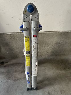 Werner MT-13 13 ft. Reach Aluminum Telescoping Multi-Position Ladder, 300 lbs. C