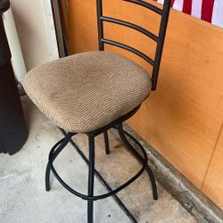 TWO 4FT BAR STOOLS