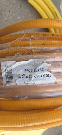 1/2 in x 3/4inch Gas Tubing Coil