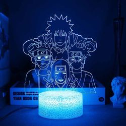 Kakashi's Old Team
 Anime 3D Desk Lamp
