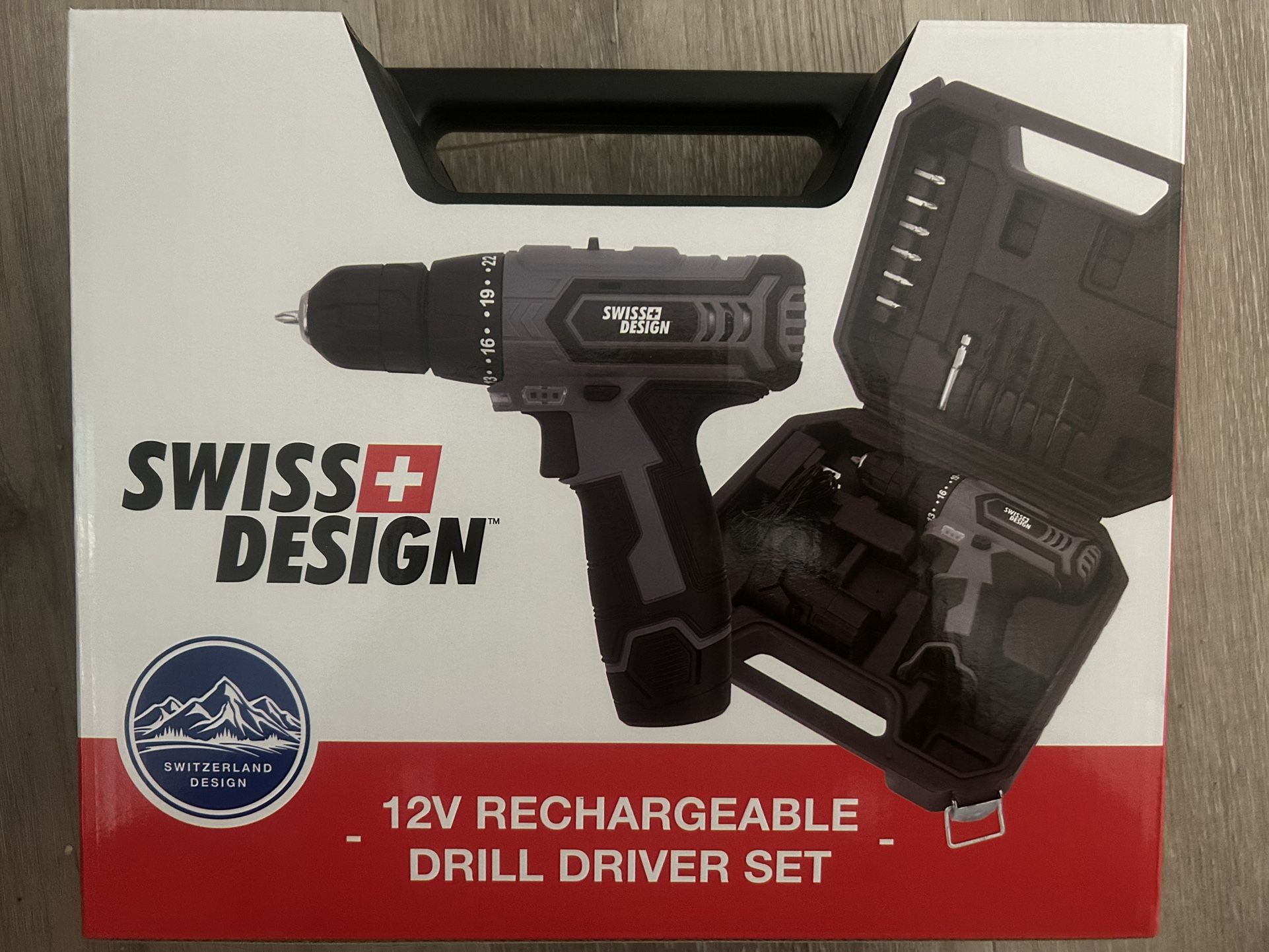12V Rechargeable Drill Set