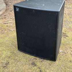 WorxAudio X2i Line Array Speaker Cabinet + Untested Amp Module