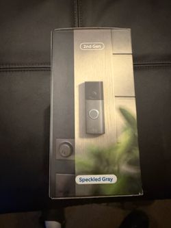 Ring 2nd Gen Doorbell and Indoor Security Camera Combo