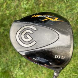 Cleveland Hibore Xl 10.5 Degree Stiff Flex Driver Golf Club
