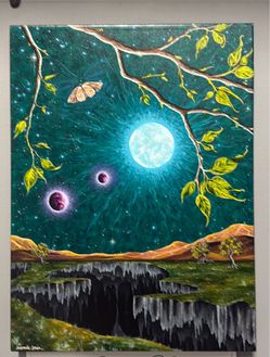 Original Jasmine Star Painting