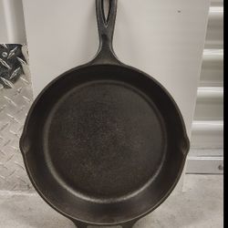 Cast Iron Pan. $5.