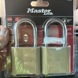 Master Lock Two Pack 