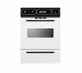 Summit Appliance 24 in. Single Gas Wall Oven in White New $289