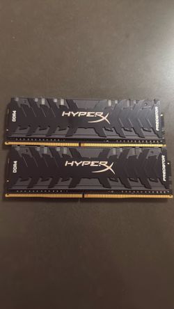 HyperX DDR4 16GB ram 3200mhz
