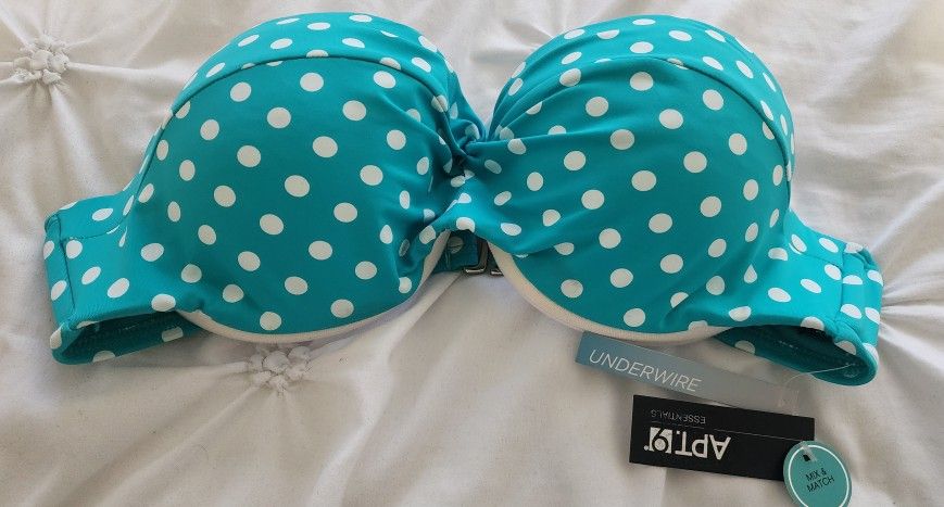 *Brand New* Women's Ladies Apt 9 Bikini Top Sz Large Lg L