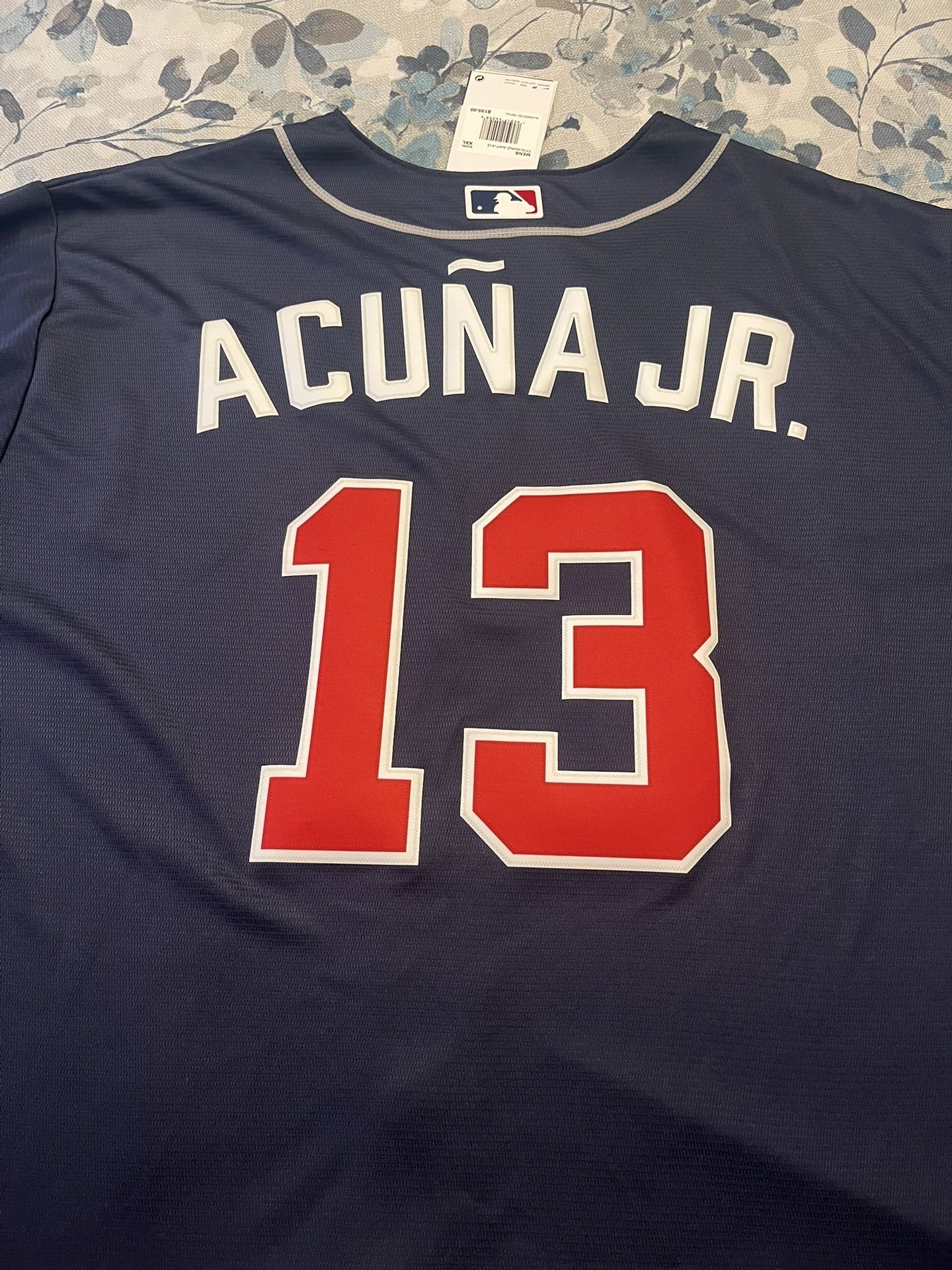 Acuna XL Braves Jersey