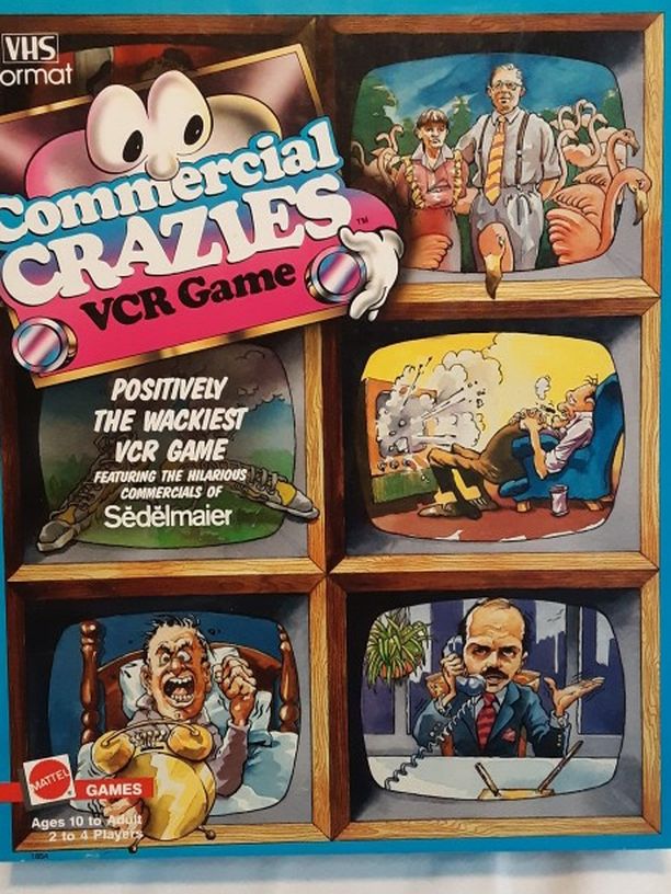 Commercial Crazies VCR Game