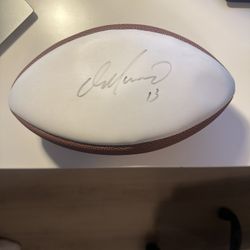 Dan Marino Autographed Full-Sized Football - Authentic Signature With CoA 