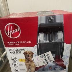 HOOVER POWER SCRUB DELUXE CARPET CLEANER