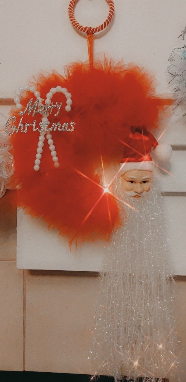 Christmas wreath decoration