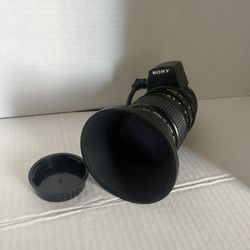 Sony Canon Tv Zoom J6xl1 11-70mm 1:1.4 Macro Industrial Camera Lens w/Connector