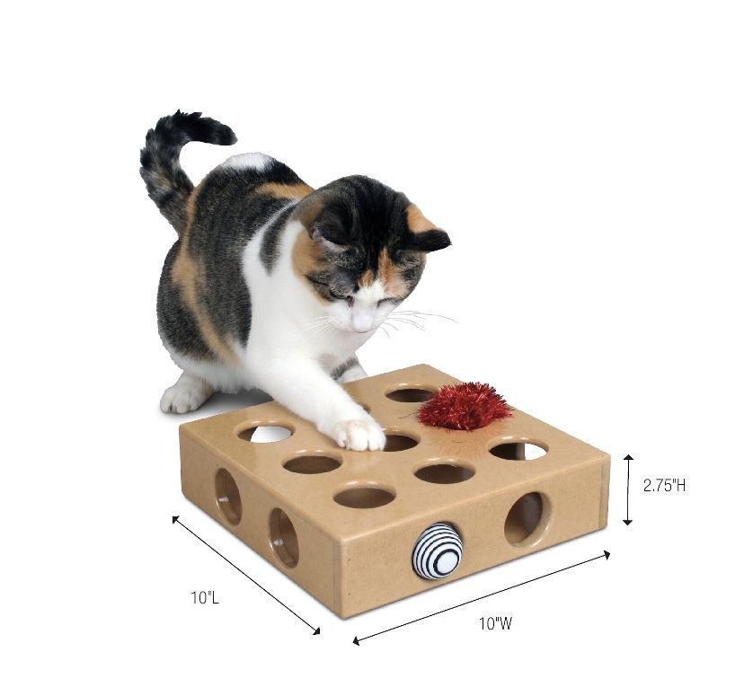 Peek And Play Cat Toy Box 